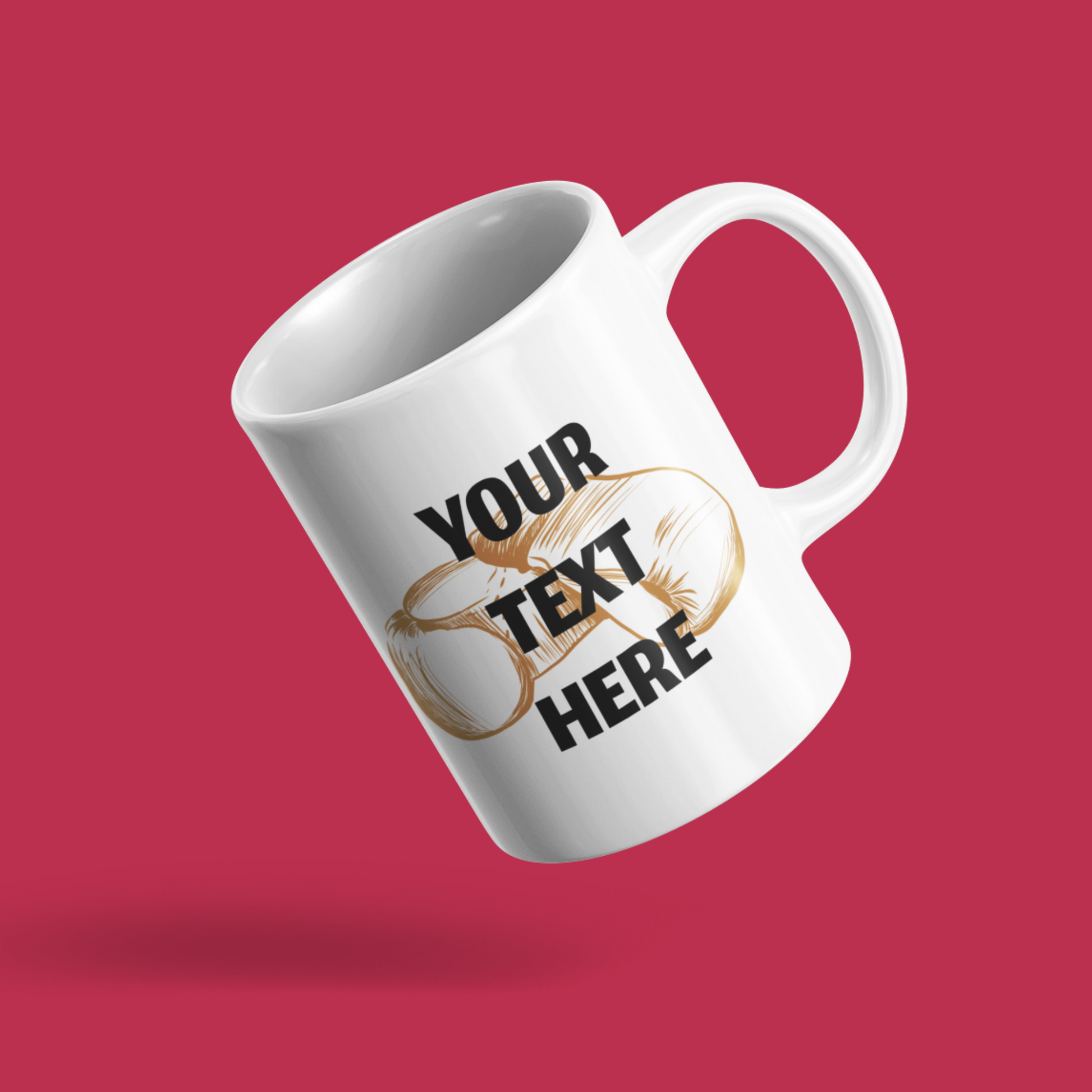 Personalised Mug Text