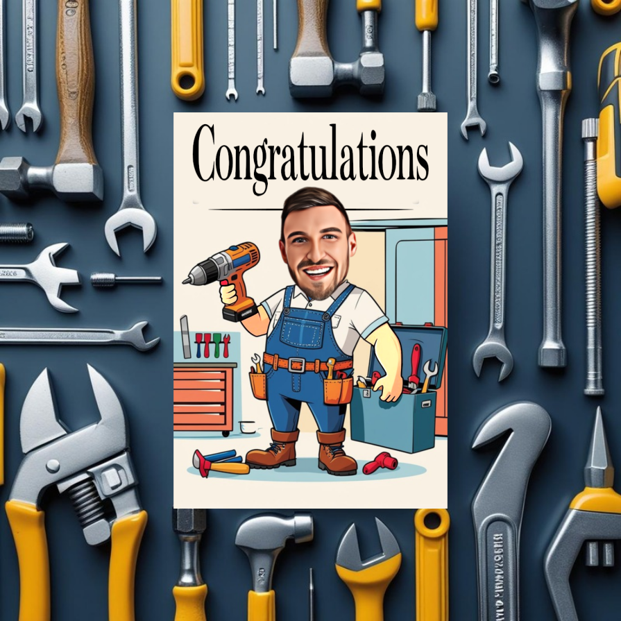 Builder - Handyman / Handywoman - On the Tools Card