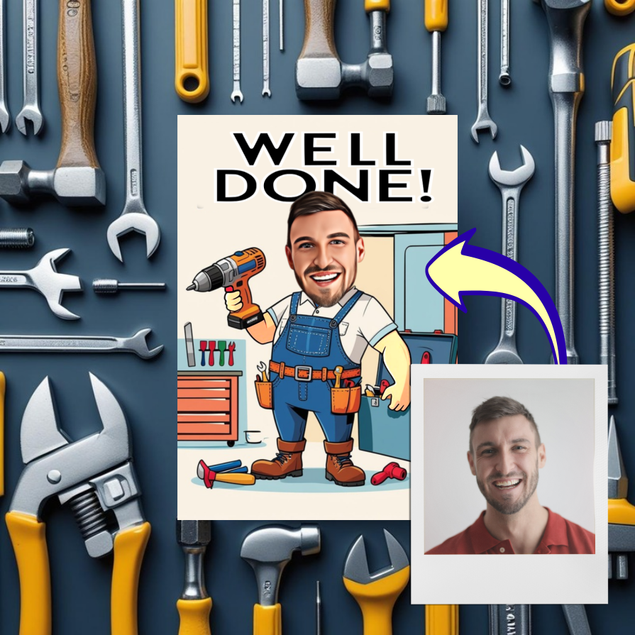 Builder - Handyman / Handywoman - On the Tools Card
