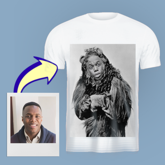 Cowardly Lion Face Swap T-Shirt