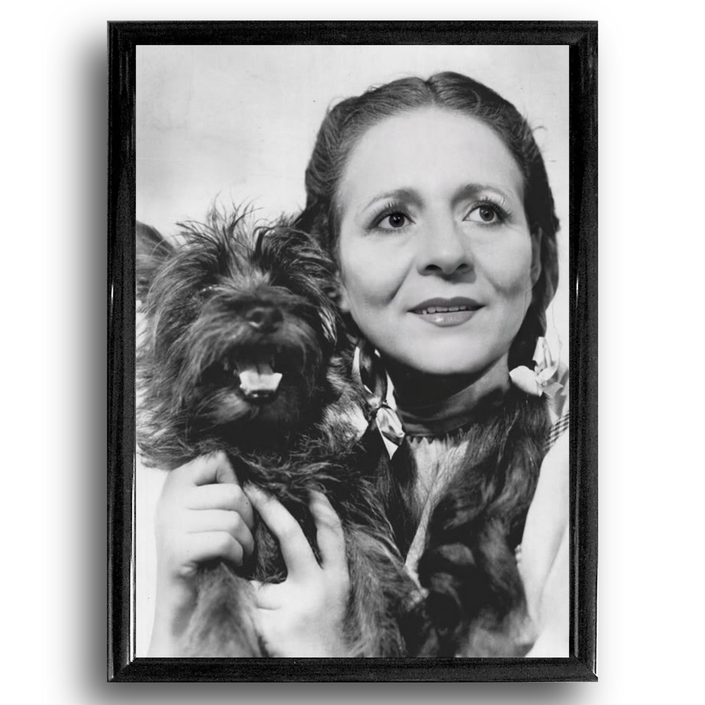 Dorothy with Toto Movie Poster / Wizard of Oz-Inspired Print