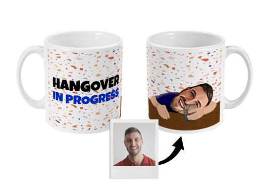 Funny Drunken Hangover Over In Progress Mug