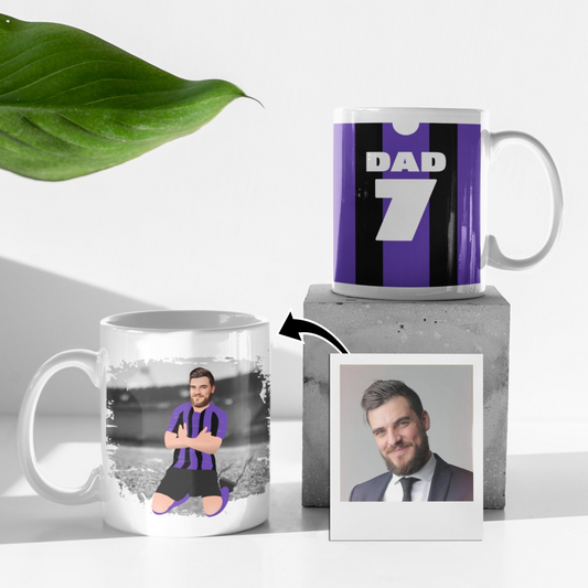 Football | Soccer Celebration Mug - Any Team Colours
