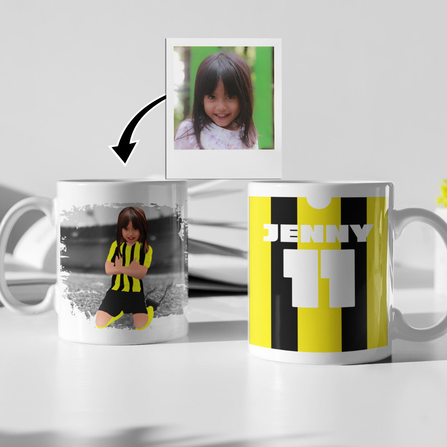 Football | Soccer Celebration Mug - Any Team Colours