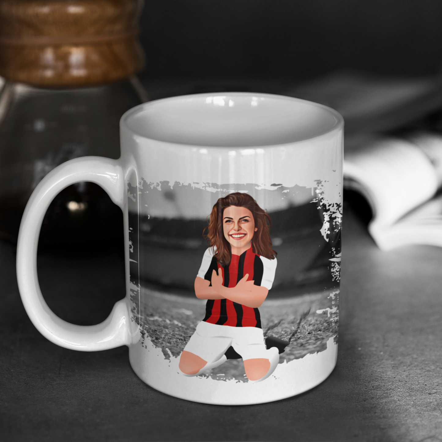 Football | Soccer Celebration Mug - Any Team Colours