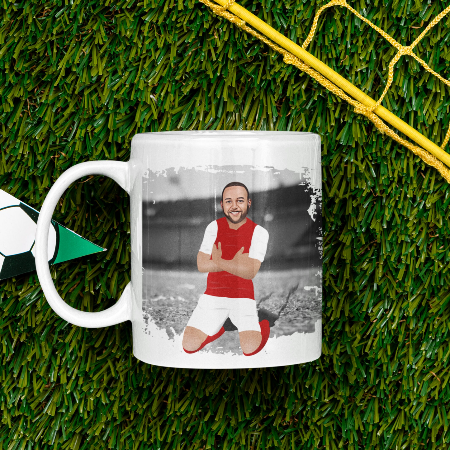 Football | Soccer Celebration Mug - Any Team Colours
