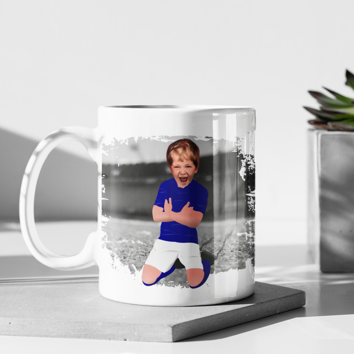 Football | Soccer Celebration Mug - Any Team Colours