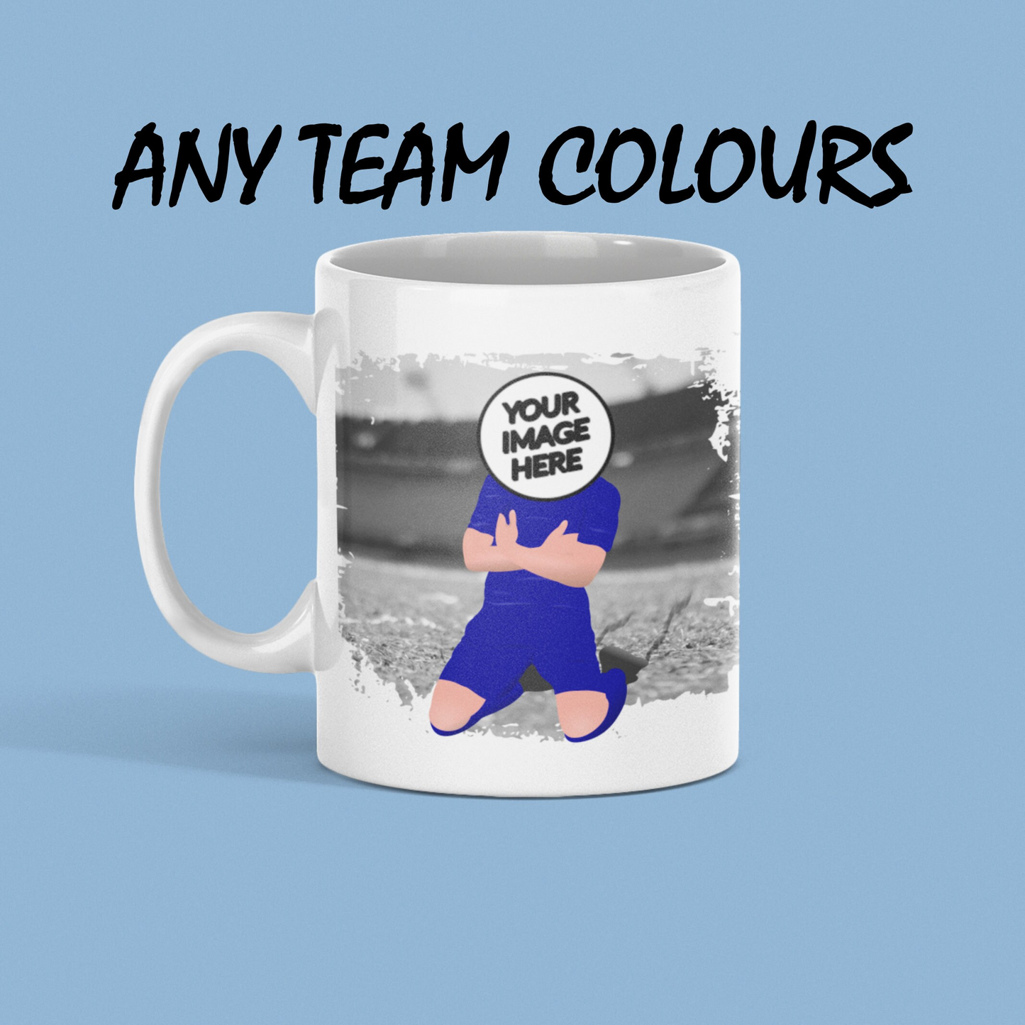 Football | Soccer Celebration Mug - Any Team Colours