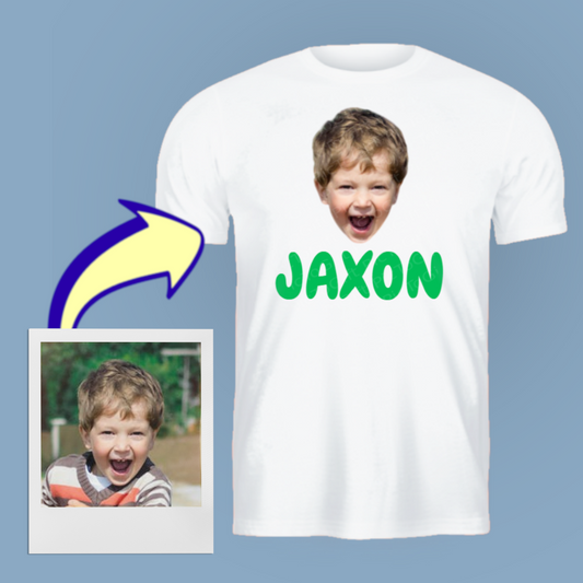 Kids Face Crop T-Shirt