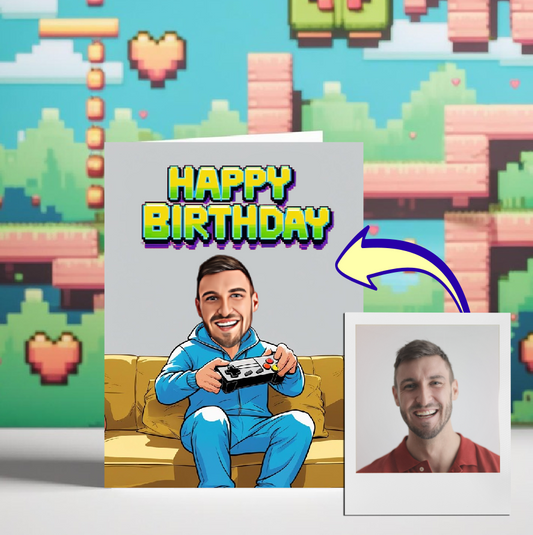 Gamer Sofa Chilling  - Console Gaming Card