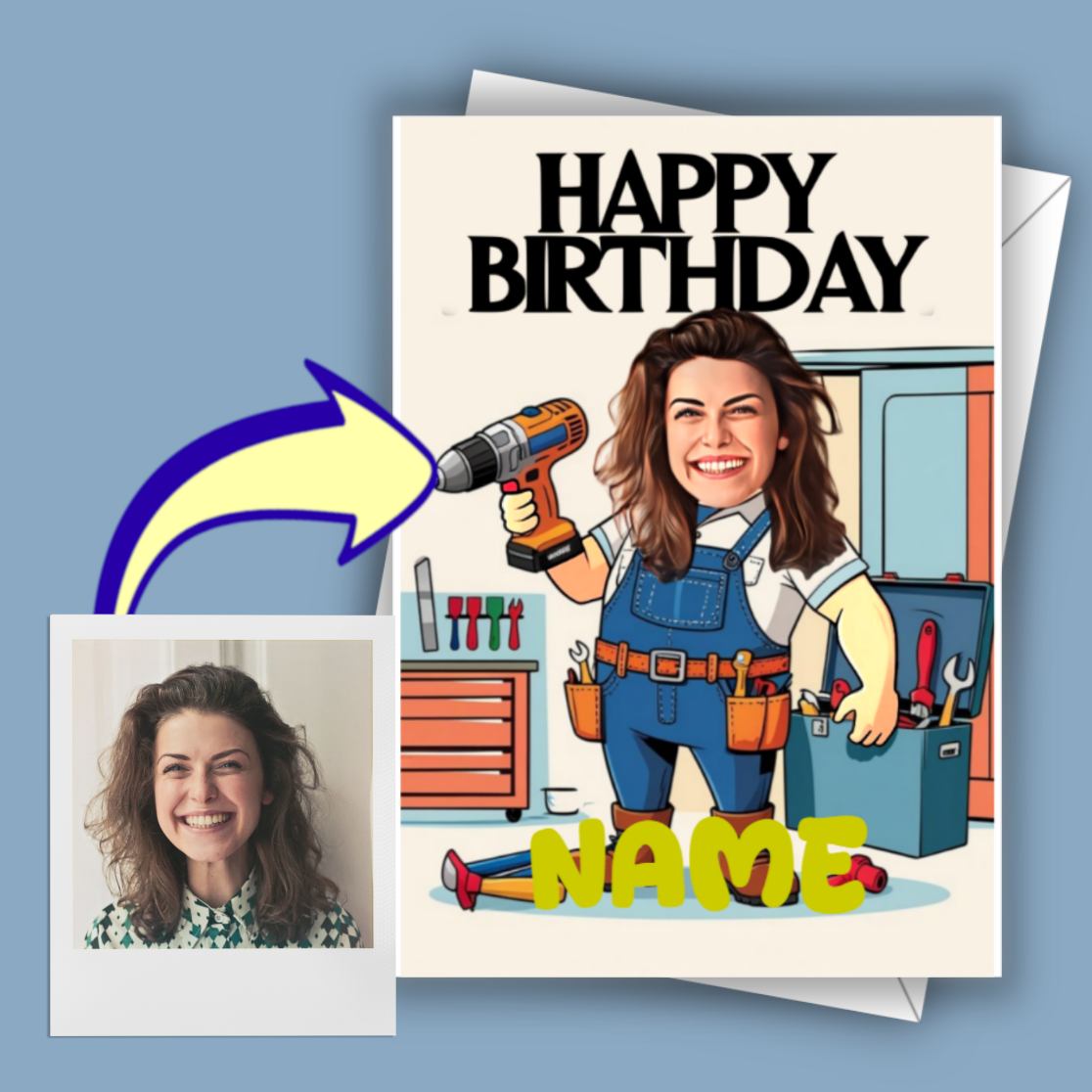 Builder - Handyman / Handywoman - On the Tools Card