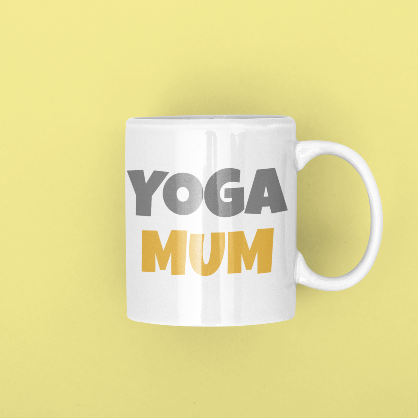 Funny Yoga Woman Pose Mug