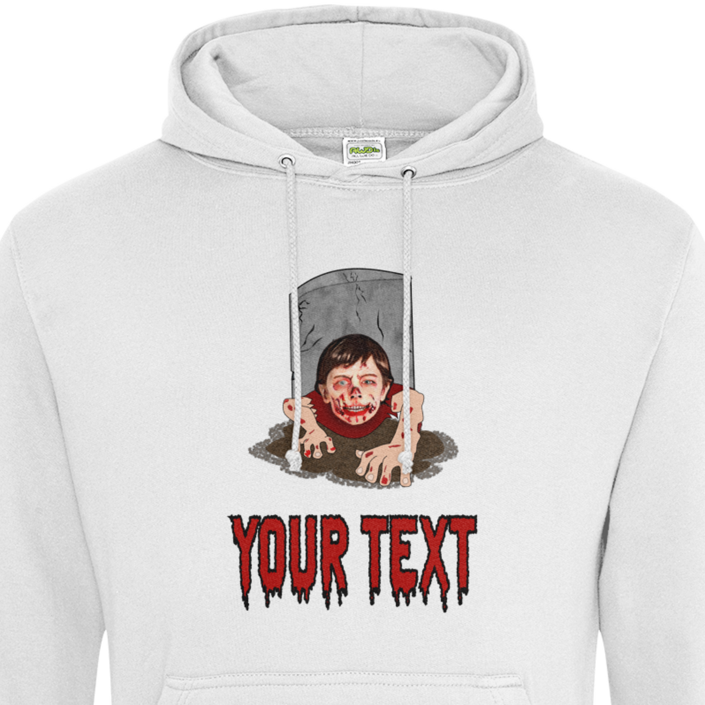 Zombie Grave Halloween Hoodie | Funny Trick or Treat - Halloween Party Pullover Hoodie