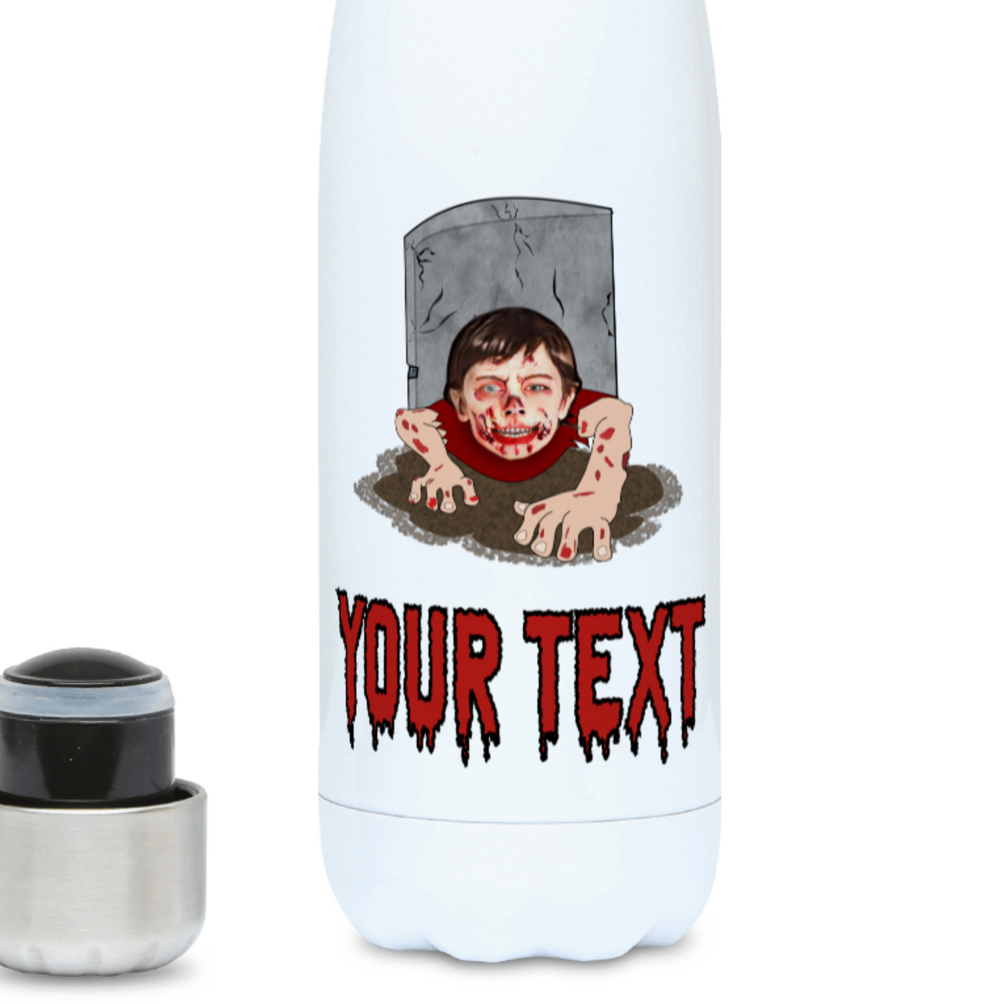 Zombie Grave Flask | 500ml Water Bottle