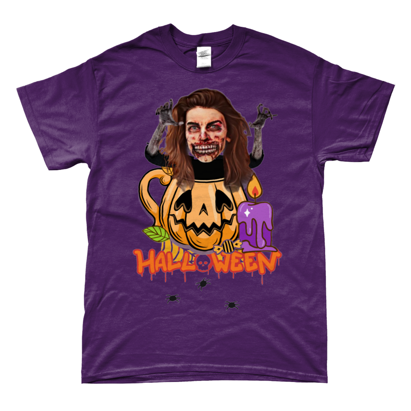 Zombie Pumpkin Halloween - Trick or Treat T-Shirt