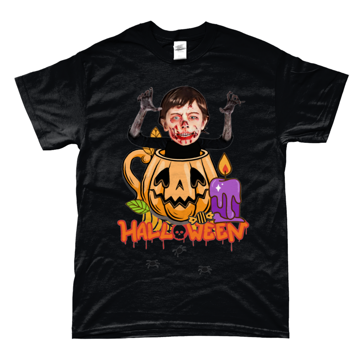 Zombie Pumpkin Halloween - Trick or Treat T-Shirt