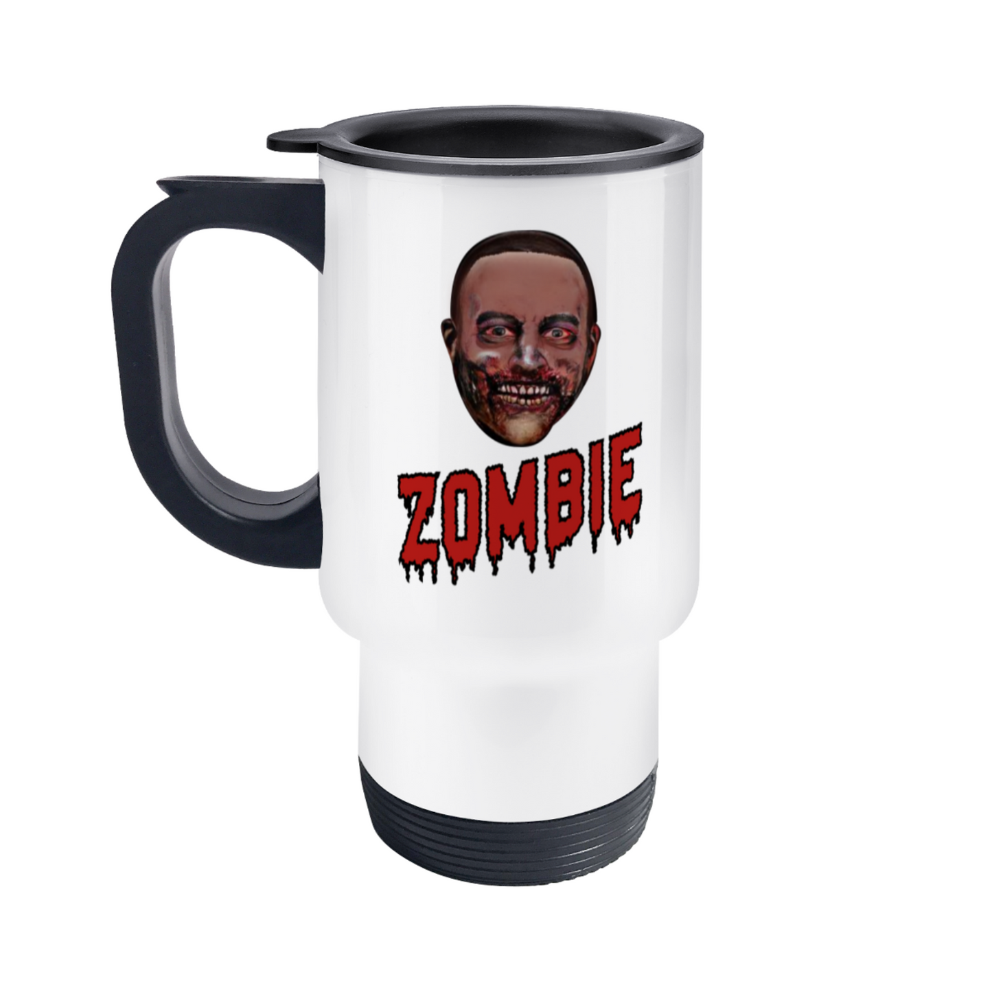 Zombie Head Travel Mug | 14oz Stainless Steel Travel Mug