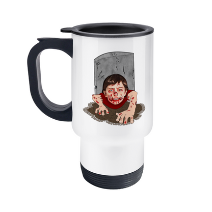 Zombie Grave Travel Mug | 14oz Stainless Steel Travel Mug