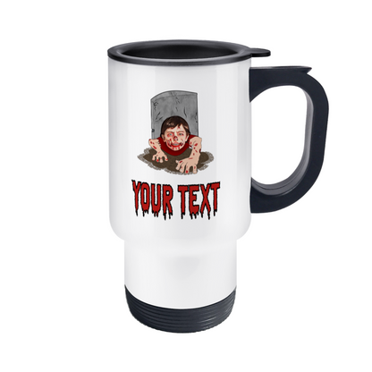Zombie Grave Travel Mug | 14oz Stainless Steel Travel Mug