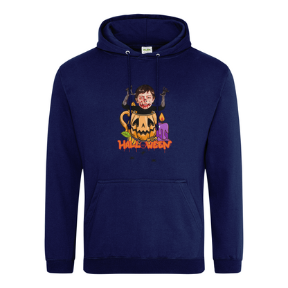 Zombie Halloween Pumpkin Hoodie | Trick or Treat / Halloween Party Pull over Hoodie