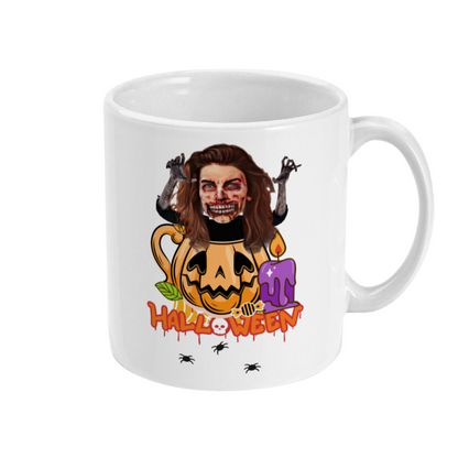 Zombie Pumpkin Mug