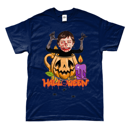 Zombie Pumpkin Halloween - Trick or Treat T-Shirt