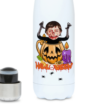 Zombie Pumpkin Flask | 500ml Water Bottle