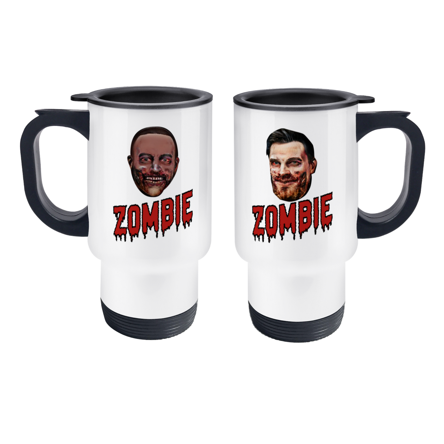 Zombie Head Travel Mug | 14oz Stainless Steel Travel Mug