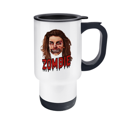 Zombie Head Travel Mug | 14oz Stainless Steel Travel Mug