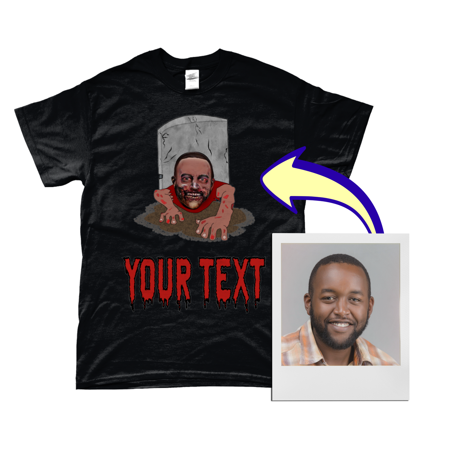 Zombie Grave Halloween - Trick or Treat T-Shirt